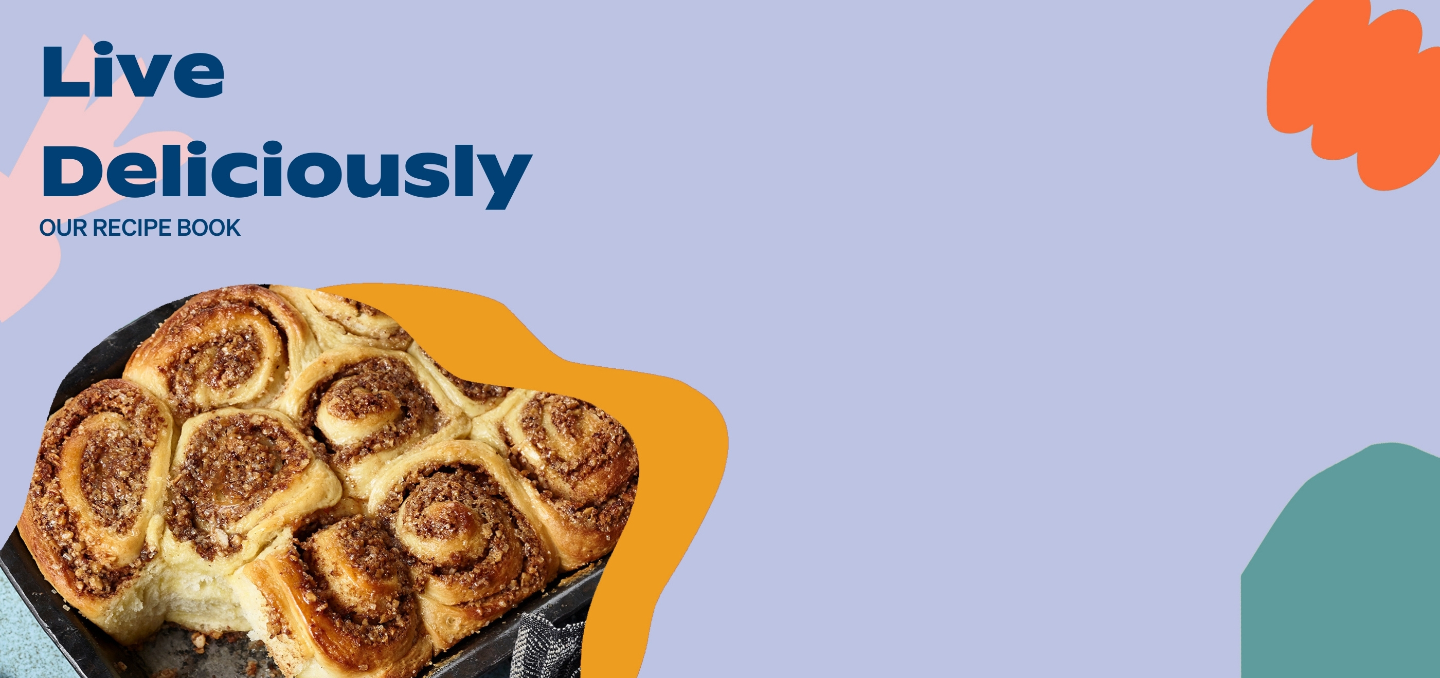 Live Deliciously HomePage Banner